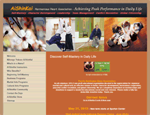 Tablet Screenshot of aishinkai.com